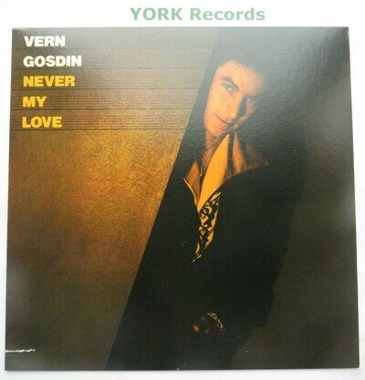 VERN GOSDIN - Never My Love - Excellent Condition LP Record Elektra 6E-124