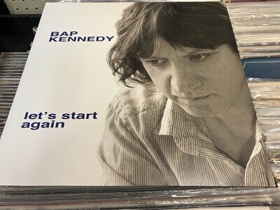 BAP Kennedy - Let’s Start Again (Proper) 2013 Original Press Vinyl LP NM