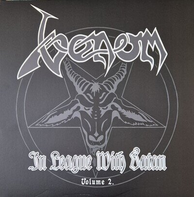 Ltd.Black Metal Legends Venom In League With Satan Vol2. 2LP Red Vinyl Gatefold