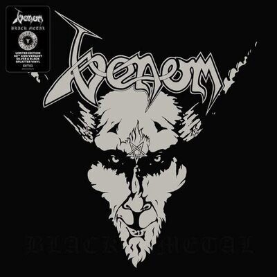 Venom : Black Metal VINYL 40th Anniversary 12" Album Coloured Vinyl (Limited
