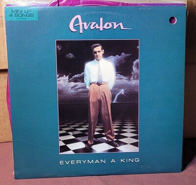 AVALON, Every Man A King, Mini LP, Four Songs, Capital 1982 Promo VG+