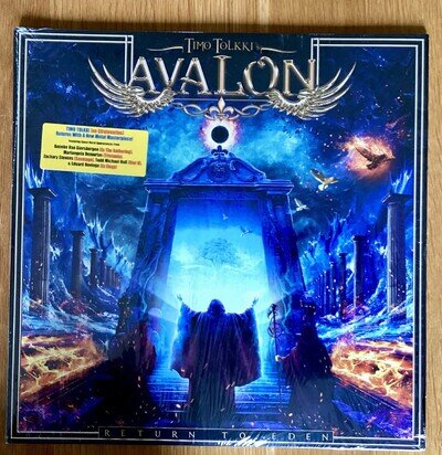 Timo Tolkki's Stratovarius Avalon Vinyl LP - Return To Eden - Shrink / New Cond