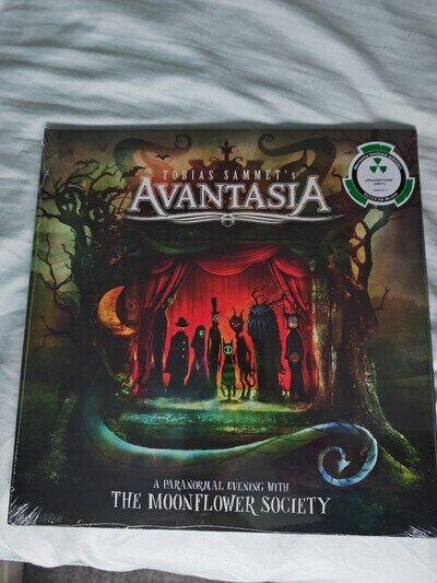 TOBIAS SAMMETS AVANTASIA A PARANORMAL EVENING WITH THE MOONFLOWER SOCIETY 12"LP
