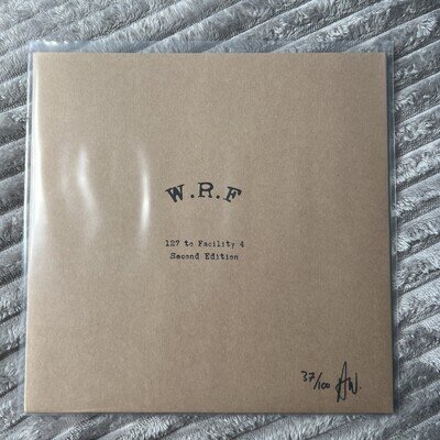 NEW/RARE 1 of 100, Autographed Andrew Weatherall,W.R.F.,127 To Facility 4 Vinyl