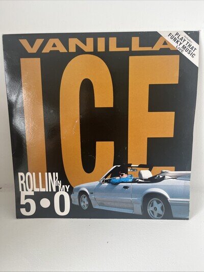 Vanilla Ice, Rollin' In My 5.0 - RARE 12" VINYL
