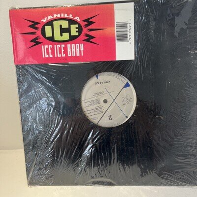 Vanilla Ice - Ice Ice Baby / Play That Funky Music (12", Advance, Promo)