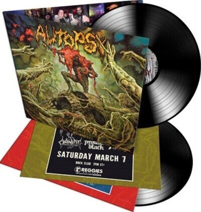 Autopsy Live in Chicago LP Album vinyl record 2020 death metal on Peaceville