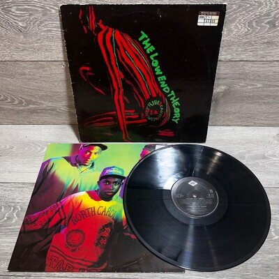 A Tribe Called Quest – The Low End Theory - 12" Vinyl 1st Press 1991 HIP117 VG+