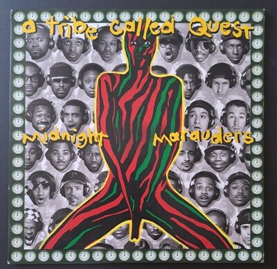A TRIBE CALLED QUEST - MIDNIGHT MARAUDERS 2019 PRESSING JIVE LABEL VINYL LP