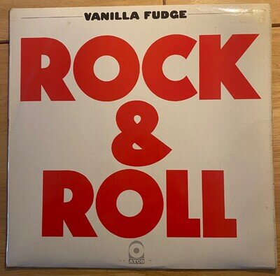 Vanilla Fudge - Rock & Roll - UK 1st Press Atco LP -VG+/VG+