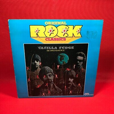 VANILLA FUDGE Renaissance 1974 UK Vinyl LP Season Of The Witch Faceless People