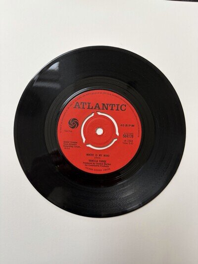 Vanilla Fudge Where Is My Mind/The Look Of Love 45 Vinyl