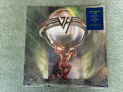 Van Halen 5150 Vinyl LP UK 1986 W 5150 Excellent in shrinkwrap with hype sticker