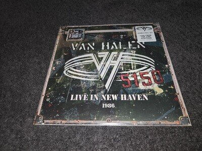 VAN HALEN Live In New Haven LP 1986 New Vinyl LP David Lee Roth Sealed Vinyl LP