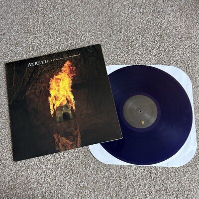 Atreyu - A Death-Grip On Yesterday - Victory Records 2015 Purple Coloured Vinyl