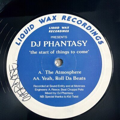 DJ Phantasy - The Start Of Things To Come (10" vinyl)(Near Mint) the Atmosphere