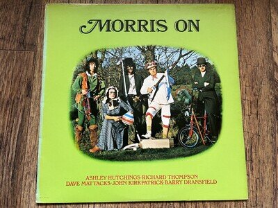 Morris On vinyl Richard Thompson Ashley Hutchings Dave Mattacks folk black pink