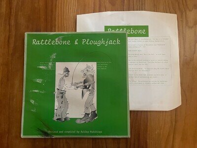Ashley Hutchings - Rattlebone & Ploughjack (1976) vinyl LP & inner
