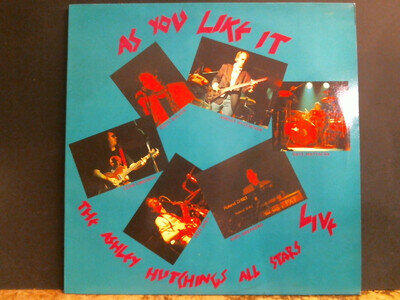 ASHLEY HUTCHINS ALL STARS As You Like It LP Fairport etc 1988 Folk EX!