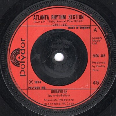 Atlanta Rhythm Section Doraville 7" vinyl UK Polydor 1974 2066488