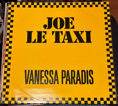 VANESSA PARADIS JOE LE TAXI Vinyl 12” SINGLE UK RELEASE 1987