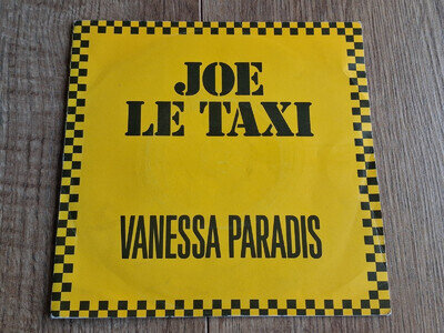 Vanessa Paradis – Joe Le Taxi 7" UK 1988 Polydor records