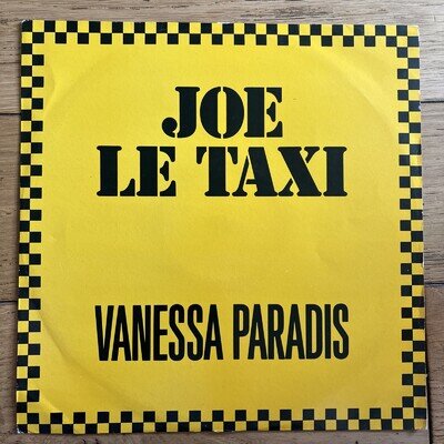 VANESSA PARADIS - JOE LE TAXI - NM/EX- 12" SINGLE Remix Vinyl Record POSPX 902