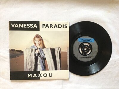 VANESSA PARADIS - MAXOU 7” SINGLE - 1988 FRENCH POLYDOR