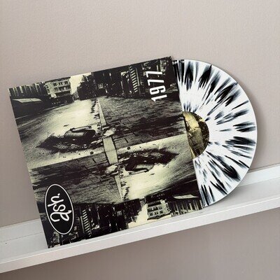 Ash - 1977 White With Black Splatter Vinyl LP (New)