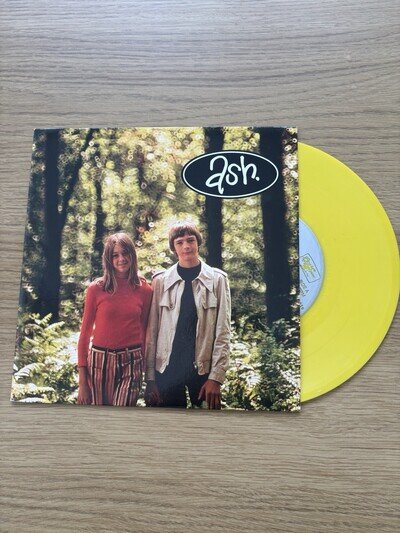Ash Oh Yeah 4 Track EP - Infectious Records On Yellow Vinyl PS 1996