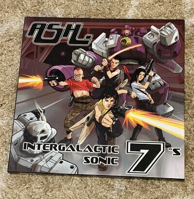 Ash Intergalactic Sonic 7"s 4x LP Box Set Infectious Records INFEC120LP
