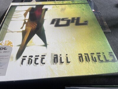 Ash - Free All Angels - Clear And Yellow Splatter Vinyl LP - New & Sealed