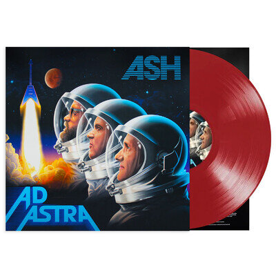 Ash | Ad Astra | Vinyl LP - Transparent Martian Red