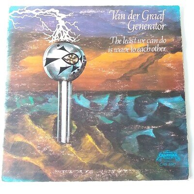 Van Der Graaf Generator - The Least We Could Do - Vinyl LP UK 1st Pink Scroll