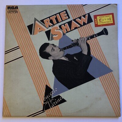 Artie Shaw, Concerto For Clarinet, Double Vinyl LP, RCA 1972, VG+/VG+, DPM 2028