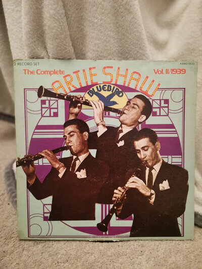 The Complete Artie Shaw Vol II 1939 Bluebird RCA 2 Record Set Vinyl LP AXM2-5533