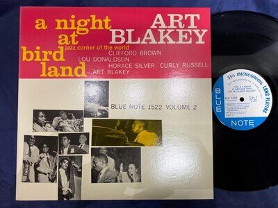 ART BLAKEY A NIGHT AT BIRDLAND VOL.2 BLUE NOTE GXK 8100 MONO JAPAN VINYL LP