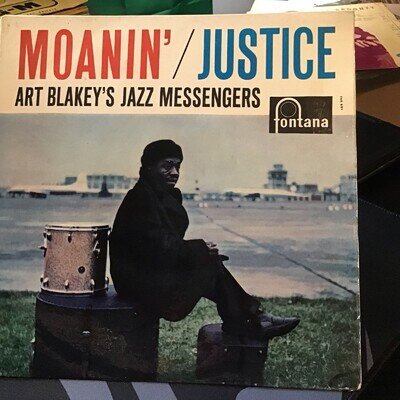 Art Blakey’s Jazz Messengers EP 7” Vinyl Record Holland Fontana Moanin Justice