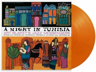 BLAKEY, Art & THE JAZZ MESSENGERS - A Night In Tunisia - ORANGE VINYL LP