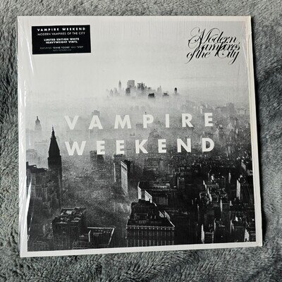 Vampire Weekend - Modern Vampires of the City ltd WHITE vinyl LP c/w CD & poster
