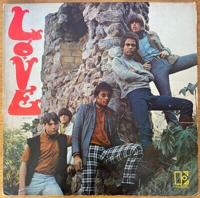 LOVE - LOVE Debut 1st UK EKL-4001 Mono 1966 [Gold Elektra Labels] Arthur Lee LP
