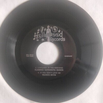 Arthur Lee Maye/Little Willie Littlefield/Clarence Brown/Frankie Ervin 7" EP