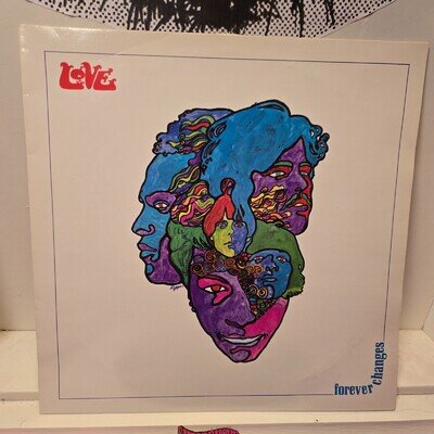 LOVE Forever Changes LP UK Elektra Stereo Arthur Lee Psychedelic Rock Near Mint