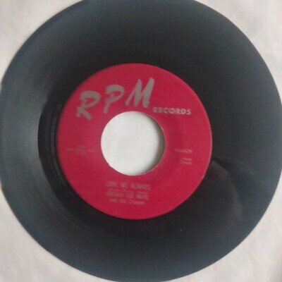 Arthur Lee Maye &The Crowns – Love Me Always / Loop, De Loop, De Loop 7", 45 rpm