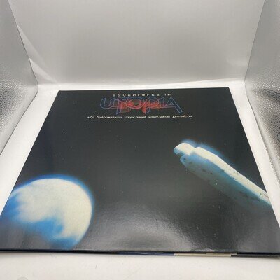 UTOPIA "ADVENTURES IN UTOPIA" VINYL LP 1980 VG+