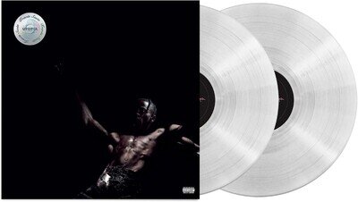 TRAVIS SCOTT- Utopia CRYSTAL CLEAR Coloured Vinyl 2-LP (SEALED** 2023)