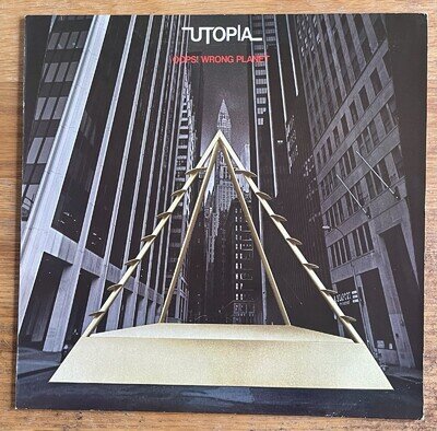 Utopia (Todd Rundgren) 7 Vinyl LPs - Oops, Adventures, Deface The Music etc GC