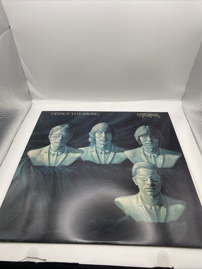 Utopia Deface The Music Vinyl Record VG+/VG ILPS 9642 1980