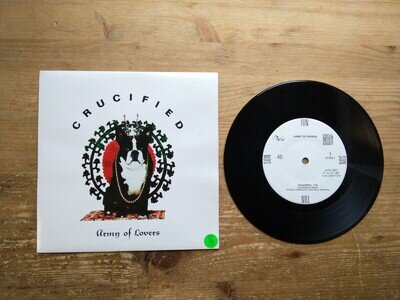 Army of Lovers Crucified / Love Revolution EX 7" Single Vinyl Record WOK2017