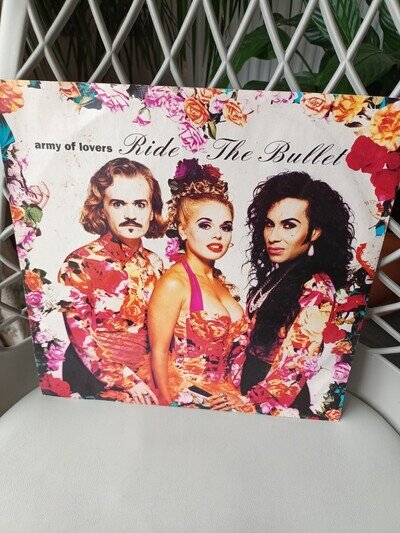 Army Of Lovers - Ride The Bullet - UK 12" Vinyl - 1992 - China Records